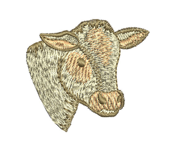 עיצובים למכונת רקמה חיות הכפר פרה קובץ רקמה