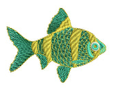 עיצובים למכונת רקמה דג זהב קובץ רקמה