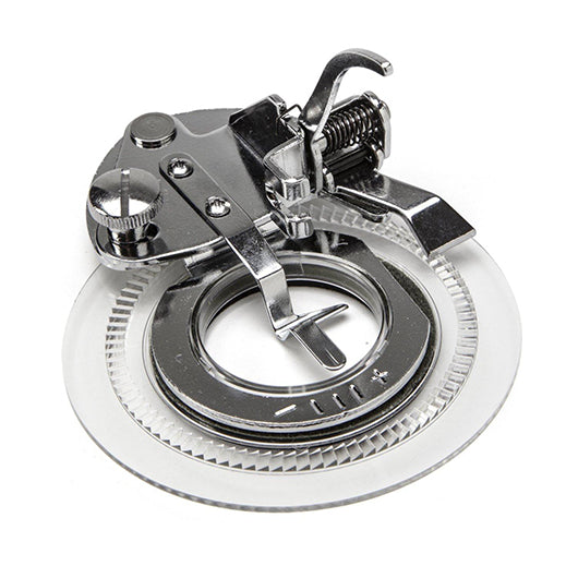 רגלית לתפירת פרחים ולולאות למכונת תפירה