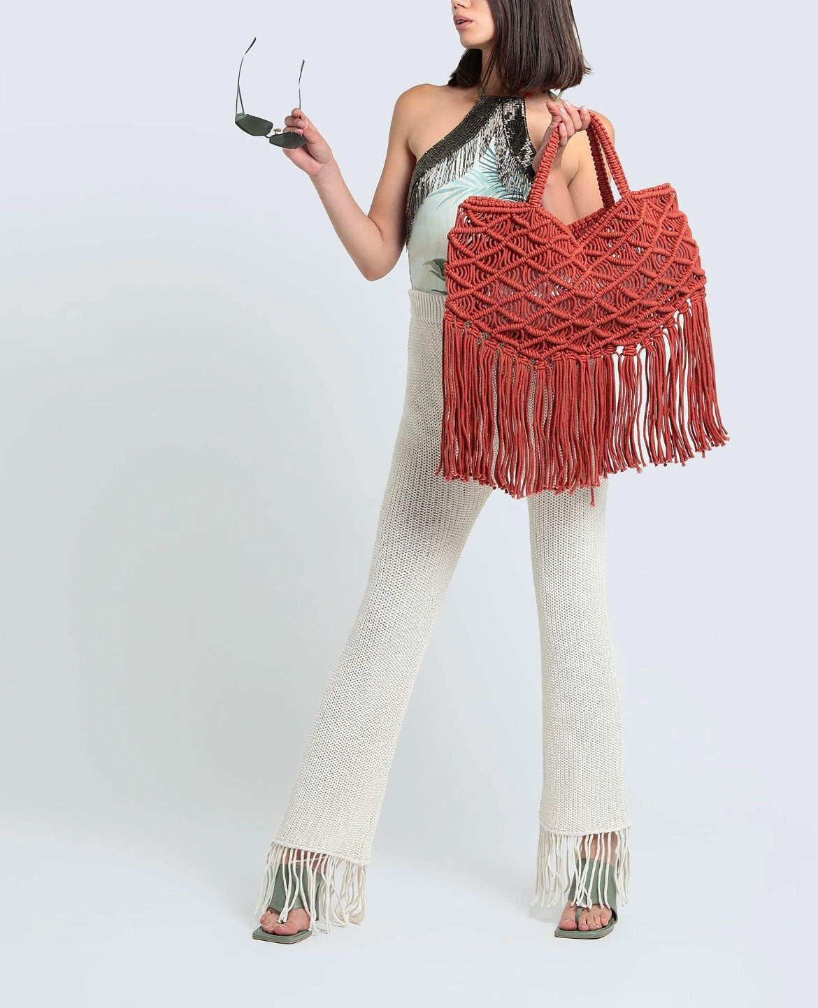 דוגמאות תיקי מקרמה - מותגי אופנה