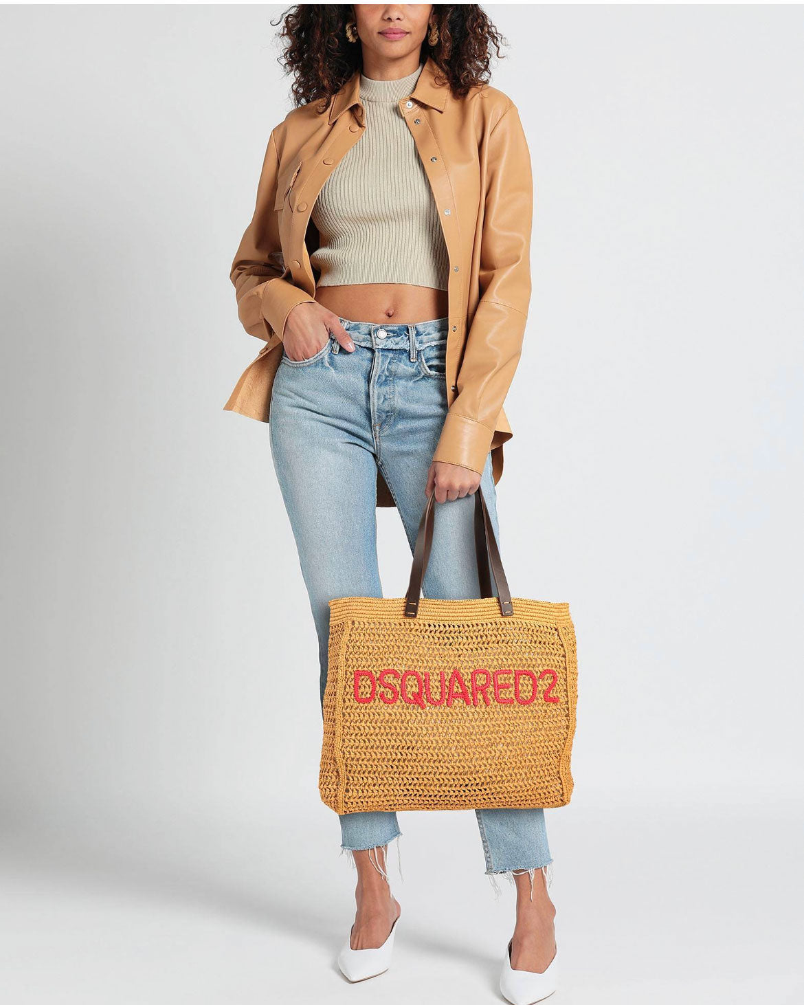 דוגמאות תיקי רפיה - מותגי אופנה