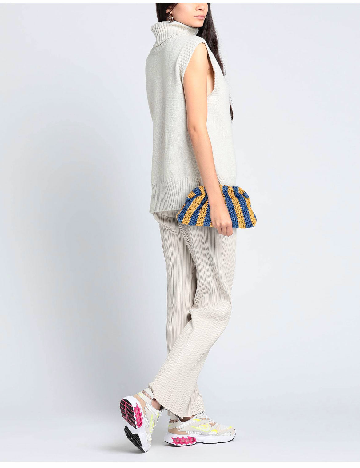 דוגמאות סריגת תיק במסרגה אחת