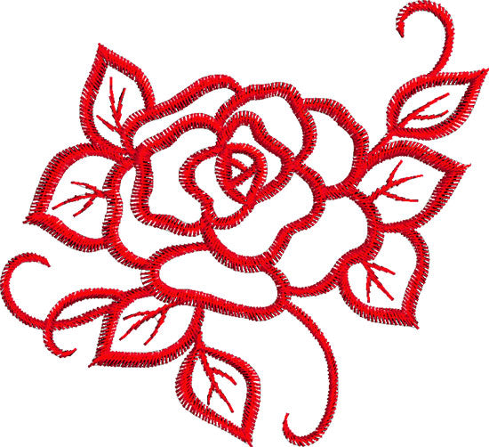 עיצוב תחרה למכונת רקמה קובץ רקמה