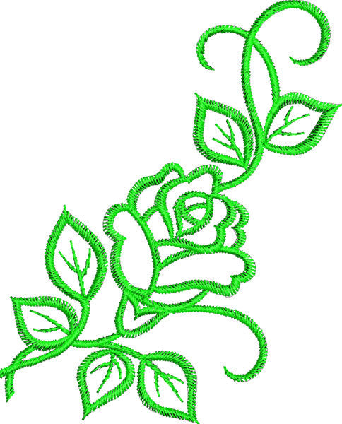 עיצוב תחרה למכונת רקמה קובץ רקמה