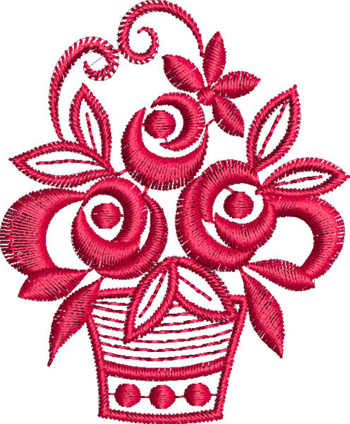 עיצוב תחרה למכונת רקמה קובץ רקמה