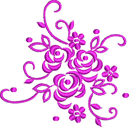 עיצוב תחרה למכונת רקמה קובץ רקמה