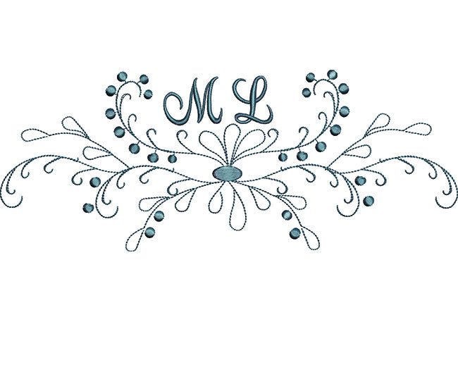 עיטור עיצובי רקום קובץ רקמה מתאים לכל מכונת רקמה