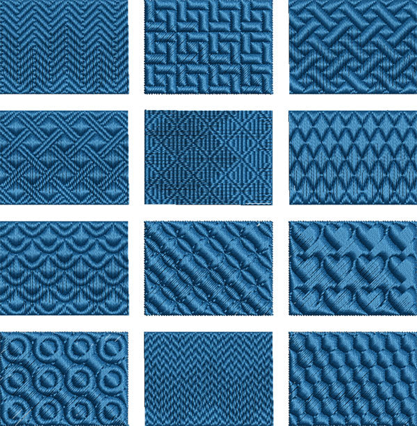 עיצובים למכונת רקמה טלאים קובץ רקמה