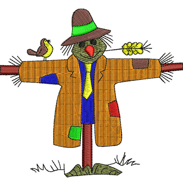 עיצובים למכונת רקמה דחליל קובץ רקמה