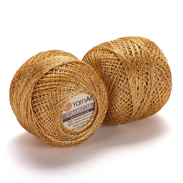 כאמליה חוטי לורקס לסריגת קרושה