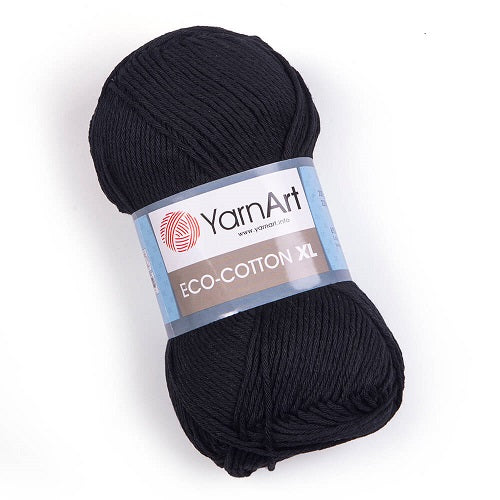 חוטי כותנה עבים לסריגת יד ECO COTTON 200g/220m