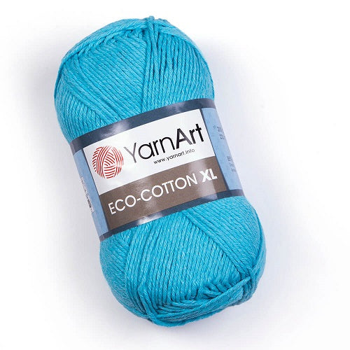 חוטי כותנה עבים לסריגת יד ECO COTTON 200g/220m