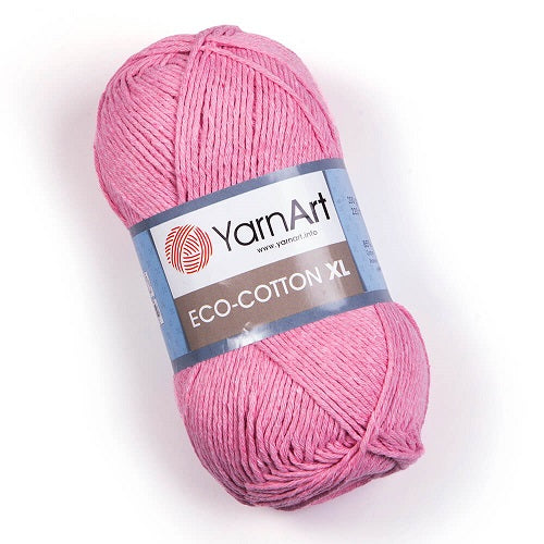 חוטי כותנה עבים לסריגת יד ECO COTTON 200g/220m
