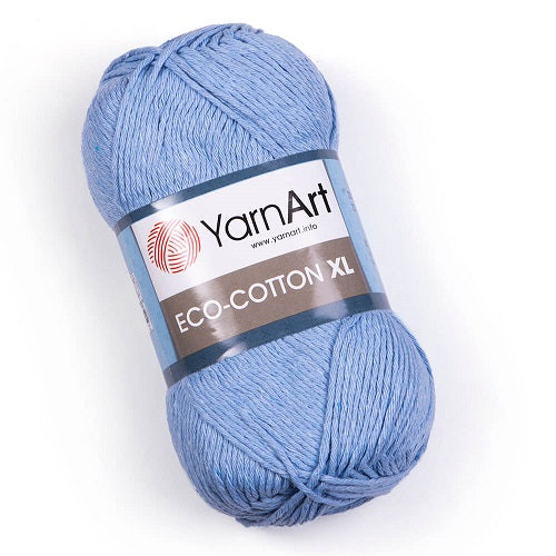 חוטי כותנה עבים לסריגת יד ECO COTTON 200g/220m