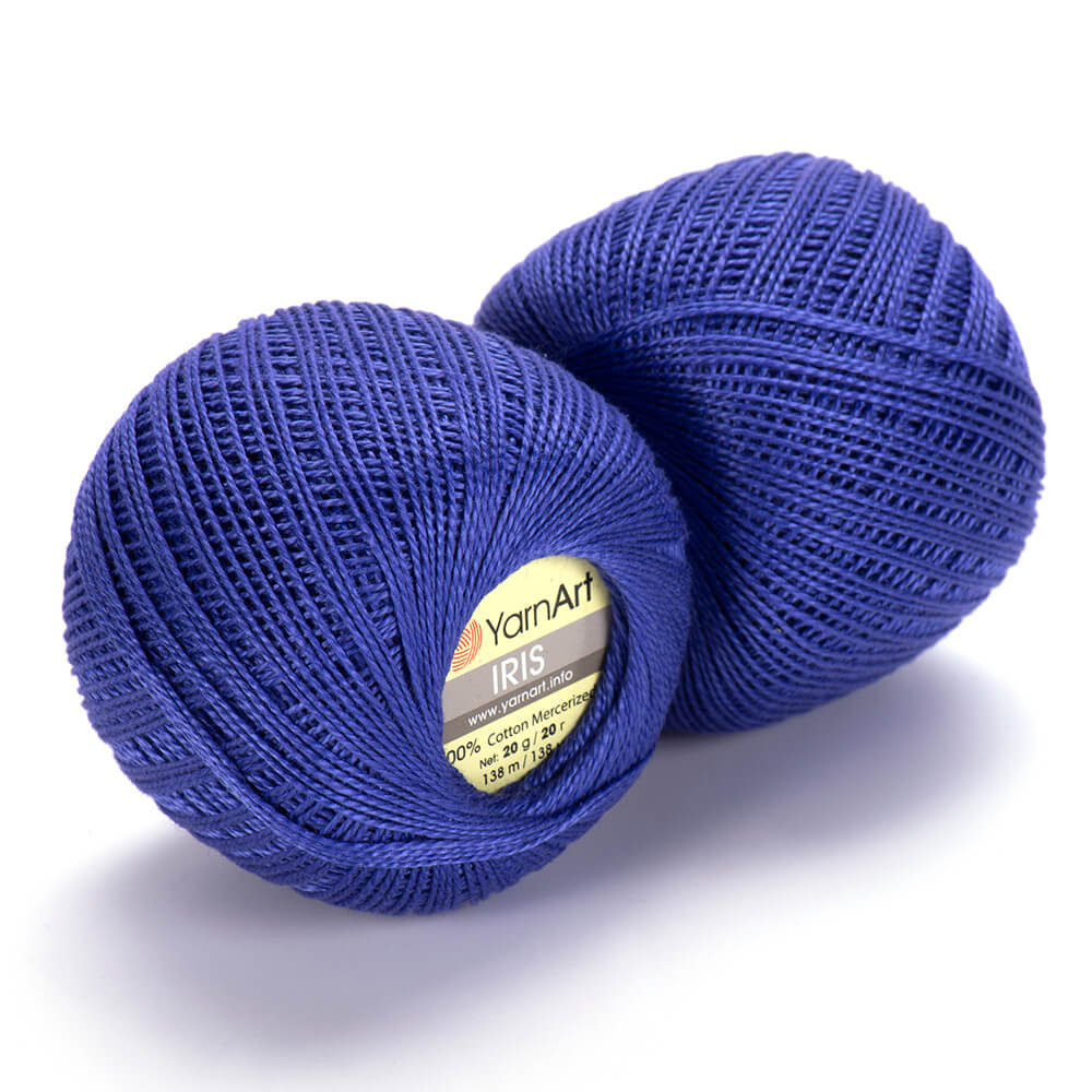 איריס חוטי כותנה לסריגת קרושה