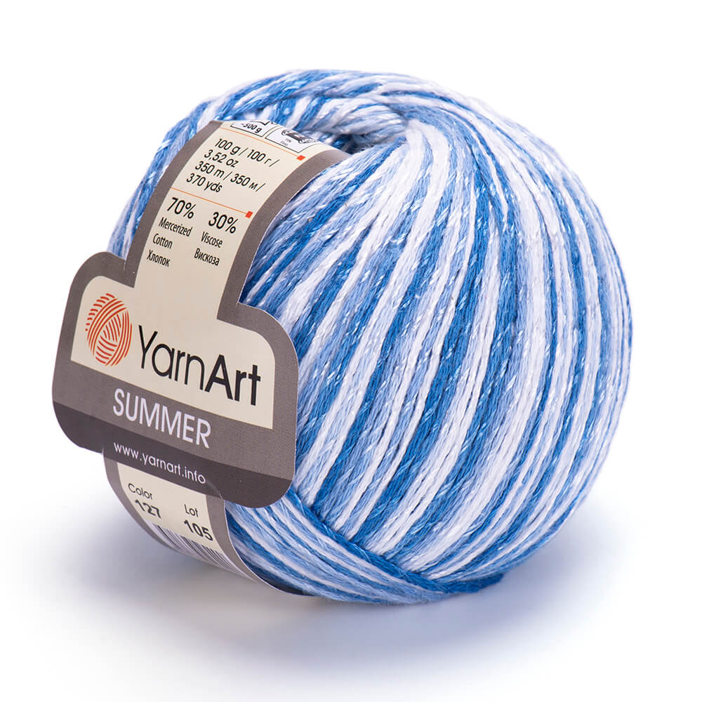 סאמר חוטי כותנה עם ויסקוזה 127