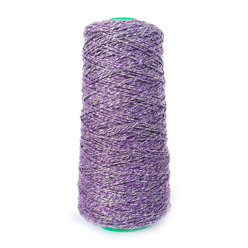 חוטי כותנה ומשי עם לורקס למסרגות מס׳4 בקונוס 150 גרם CAMELIA LUX