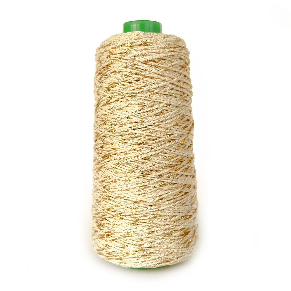 חוטי כותנה ומשי עם לורקס למסרגות מס׳4 בקונוס 150 גרם CAMELIA LUX