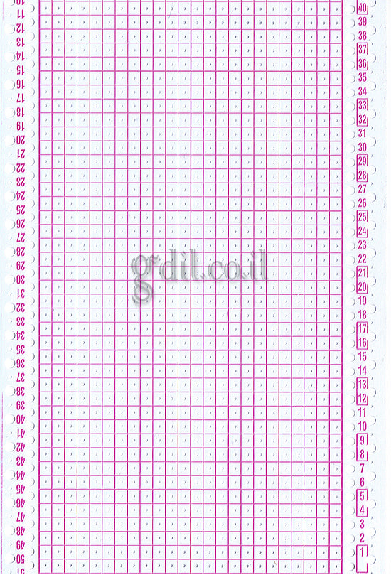 סט של  כרטיסים ריקים