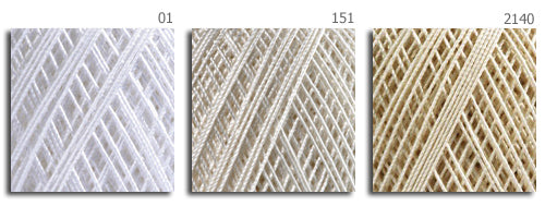 מגנום 5/8/12 חוטי כותנה לסריגת קרושה