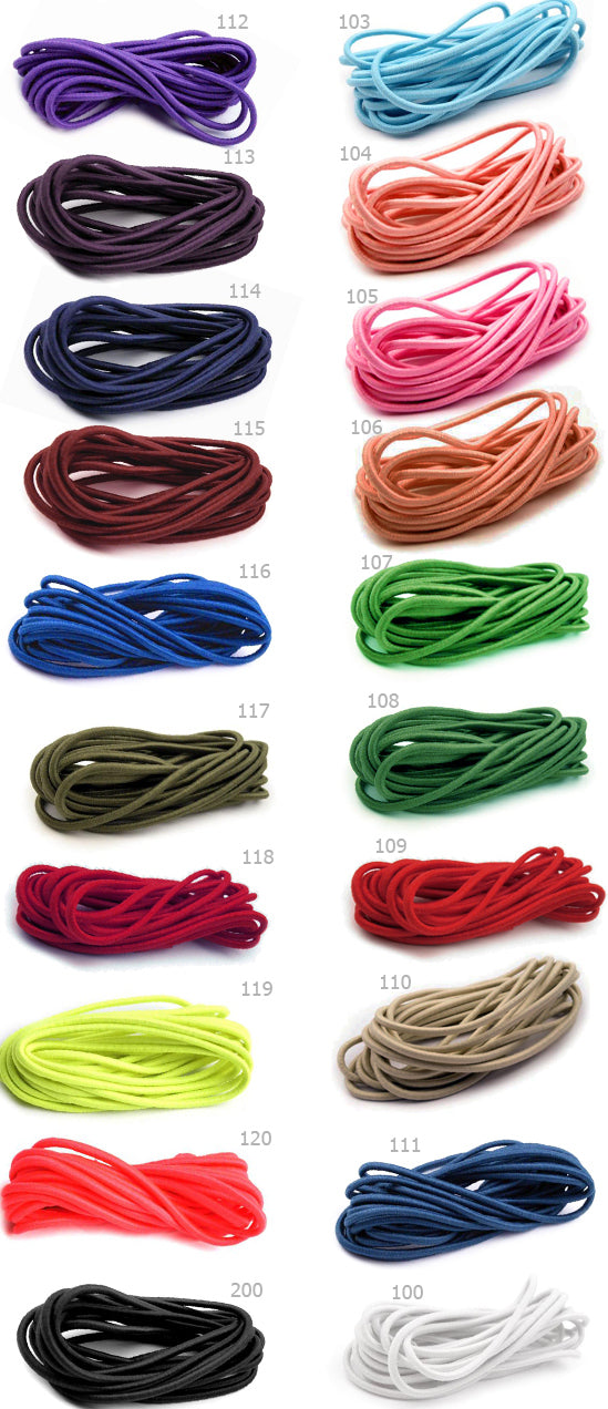 גומי עגול צבעוני, לפי מטר