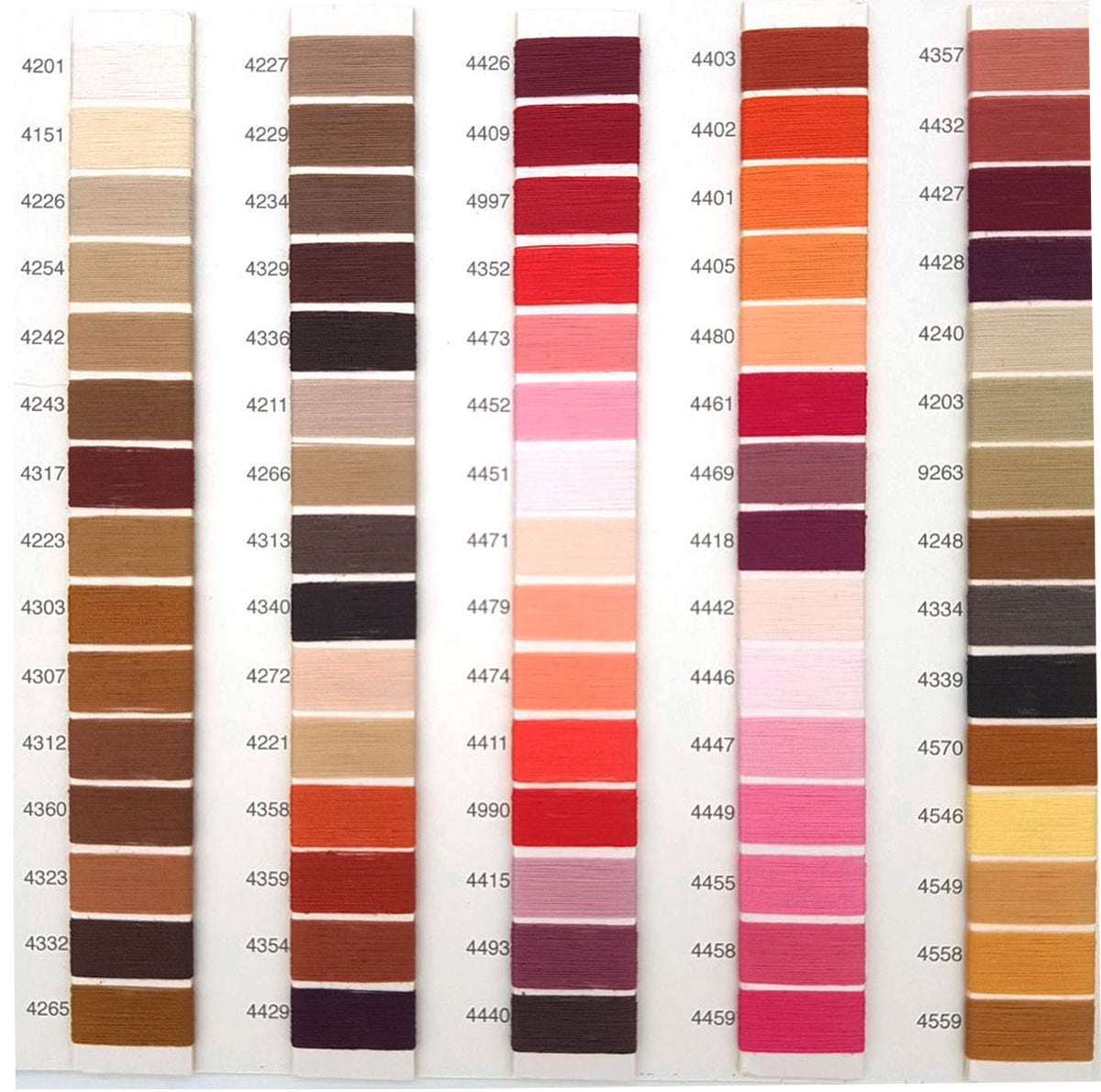 חוטי תפירה טובינה m200 DMC (המשך 4551-9615)