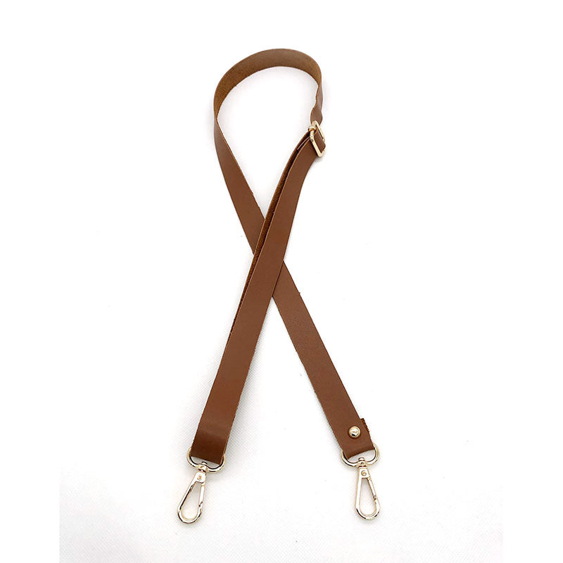 רצועה דמוי עור עם אבזם לתיק