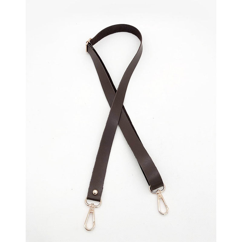 רצועה דמוי עור עם אבזם לתיק