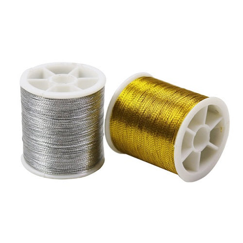 חוטי לורקס לרקמה זהב/כסף