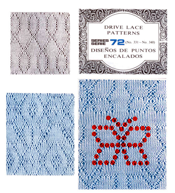 כרטיסי דוגמאות תחרה בפטנט מס למכונת סריגה חוט בינוני