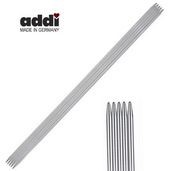 5 מסרגות לגרביים מניקל 1.25-3 מ"מ