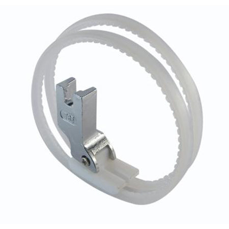 רגלית טפלון לעור למכונת תפירה ביתית