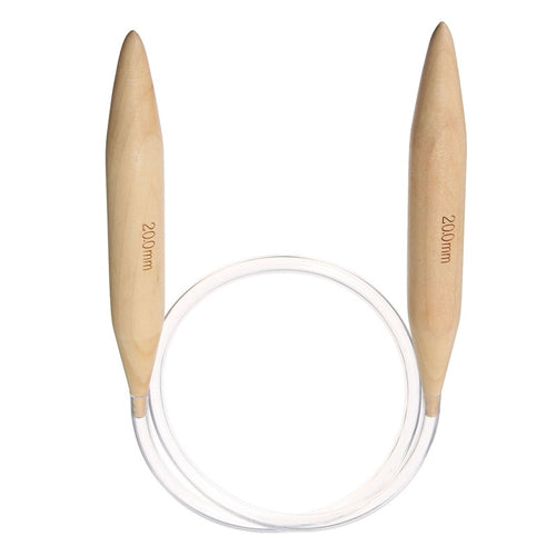 מסרגות עבות מבמבוק אורך 80 ס"מ